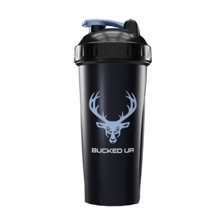 Perfect Shaker - 28 oz - Black / Blue Logo