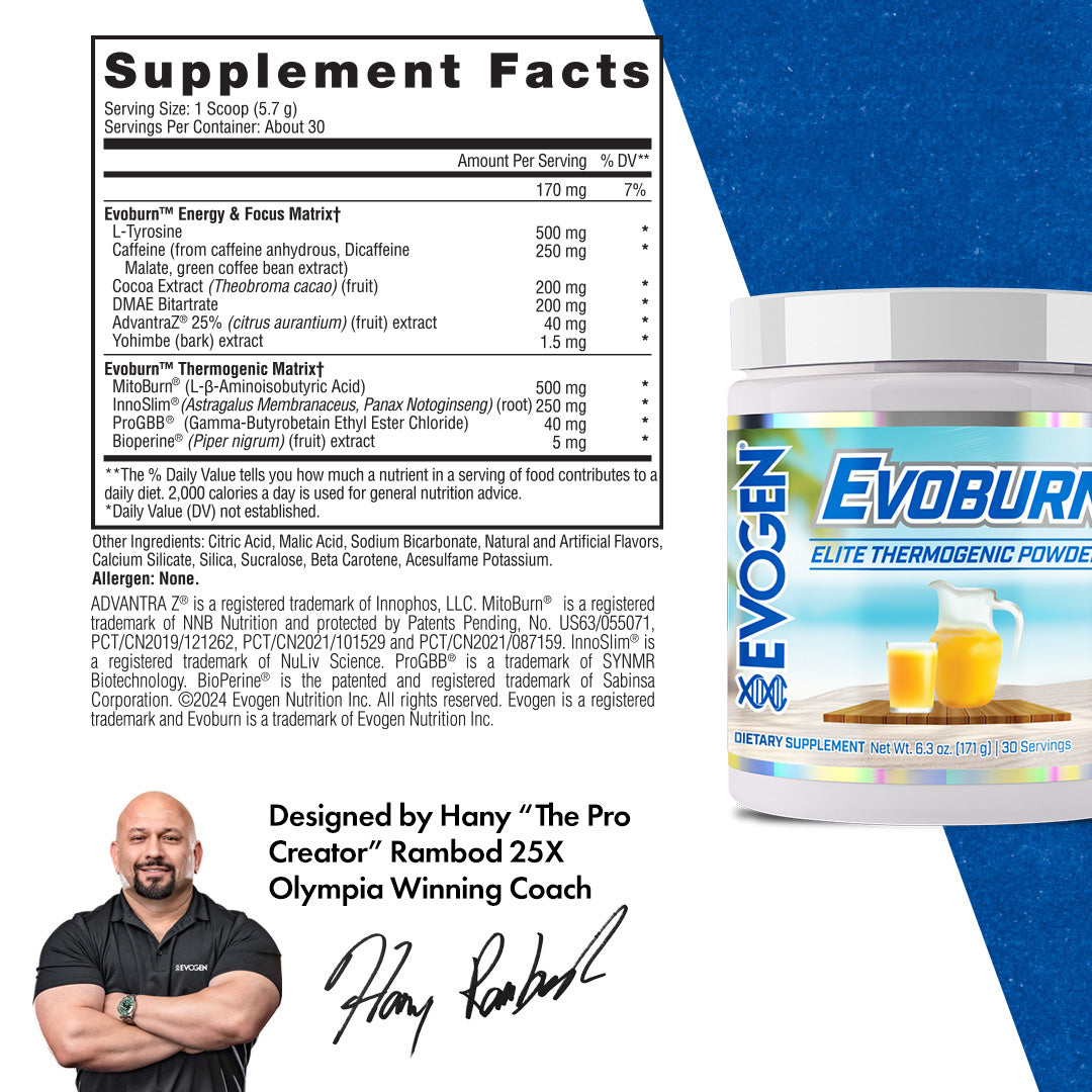 Evoburn Elite Thermogenic Powder - Imagen 11