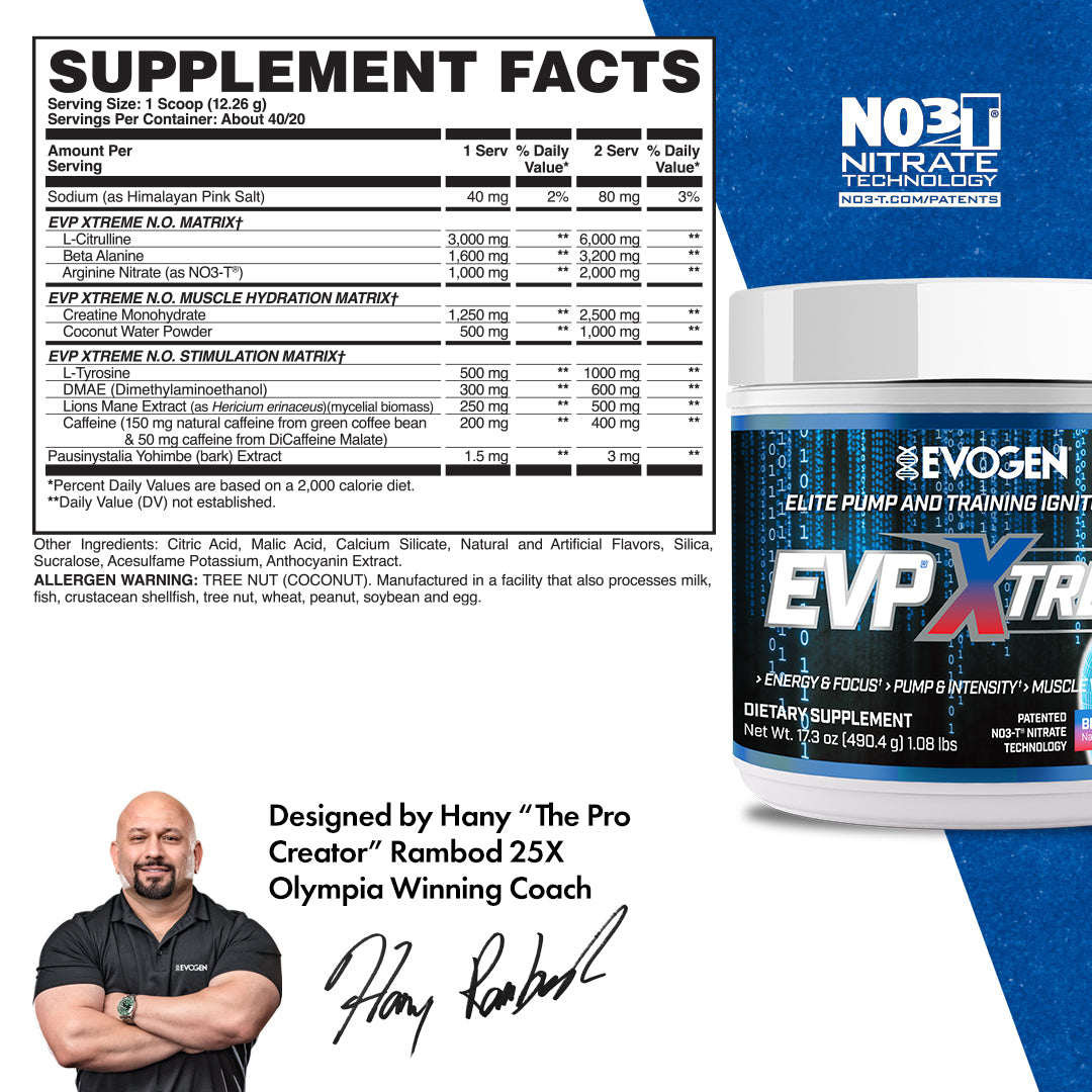EVP Xtreme N.O. High-Stim Pre-Workout - Imagen 38