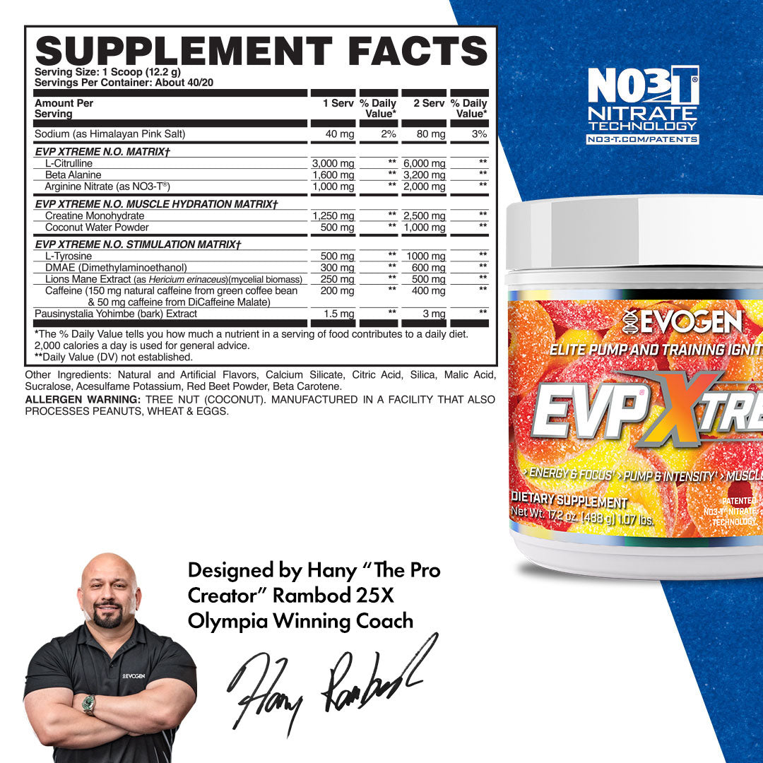 EVP Xtreme N.O. High-Stim Pre-Workout - Imagen 44