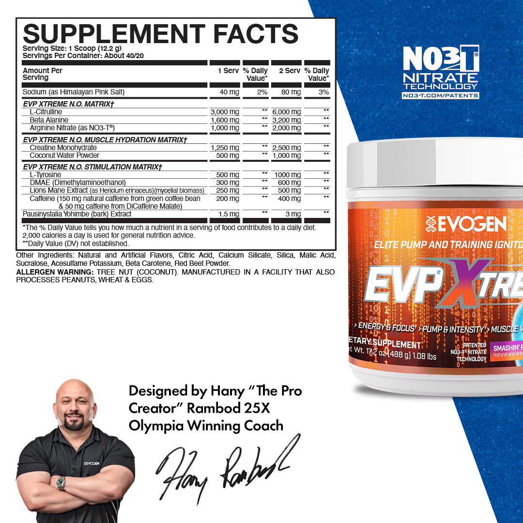 EVP Xtreme N.O. High-Stim Pre-Workout - Imagen 41