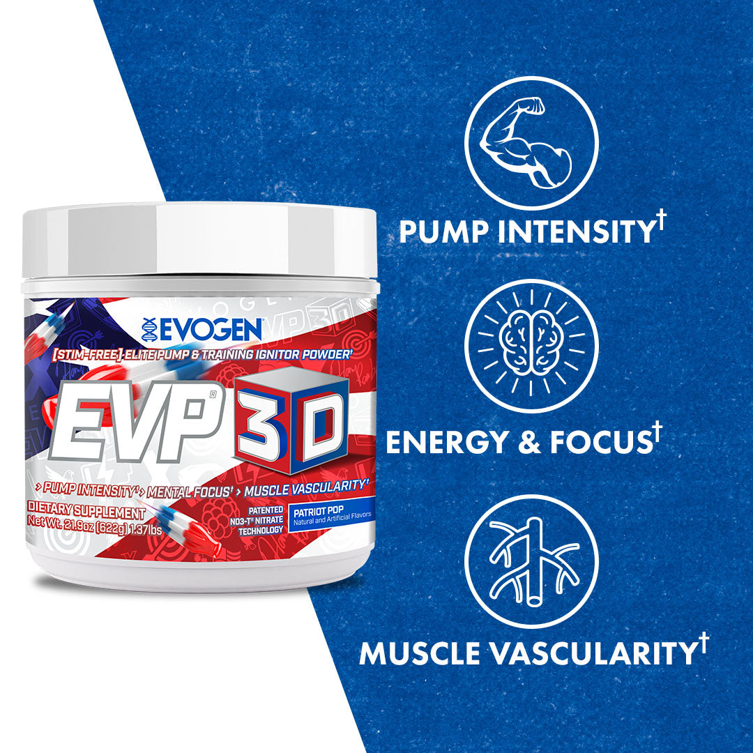 EVP-3D Non-Stim Pre-Workout - Imagen 36